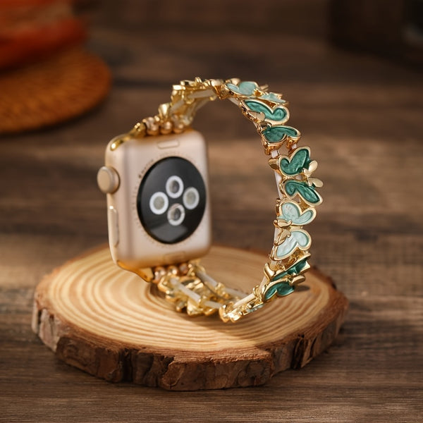 Luxury Alloy Butterfly Bracelet Strap for Apple Watch