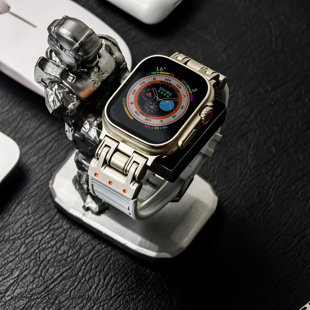 1pc Silicone Watch Band Soft Durable 1pc Silicone Sport Watch Band | Replacement Strap for iWatch Series 10