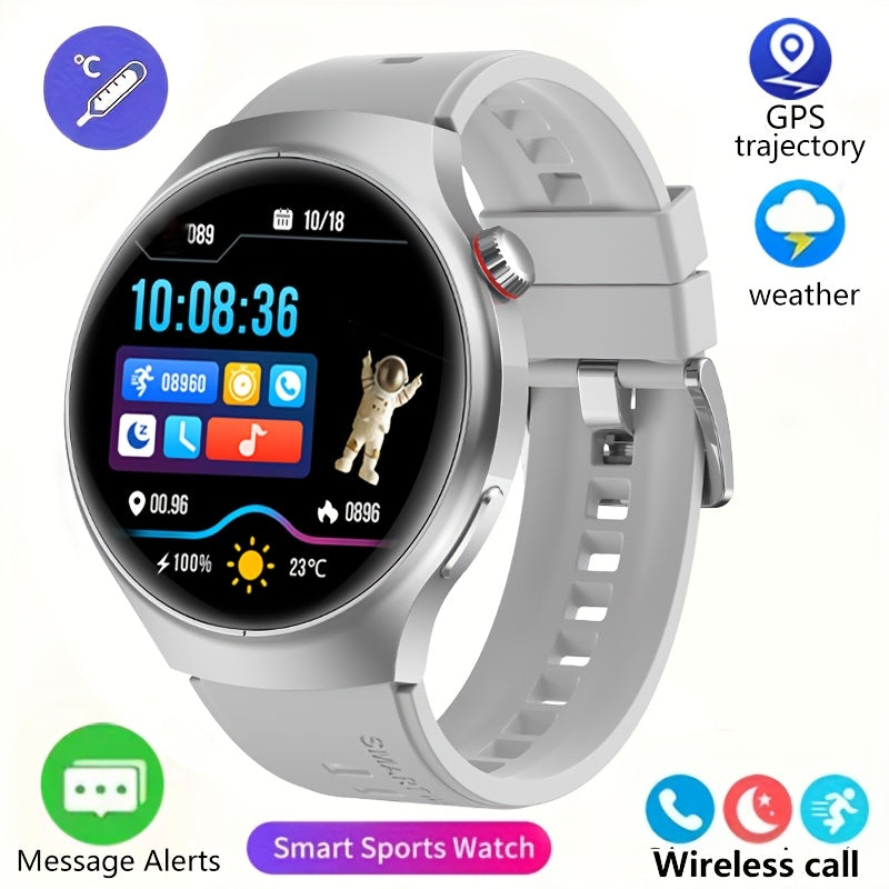2025 New GT6 Pro Smartwatch, 1.46-inch 360 * 360 High-definition Screen, GPS Motion Trajectory, AI Voice