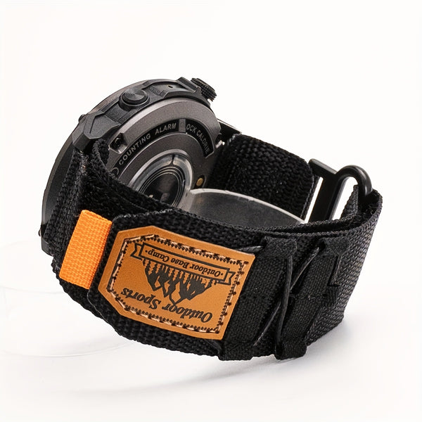 VWAR Tactical Nylon Watch Strap 22mm Quick Release for Huawei