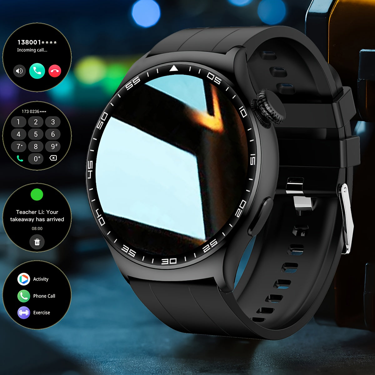 Ultra Thin Smart Watch Ultra Thin Smart Watch, 1.51-inch high-definition screen, wireless calling function