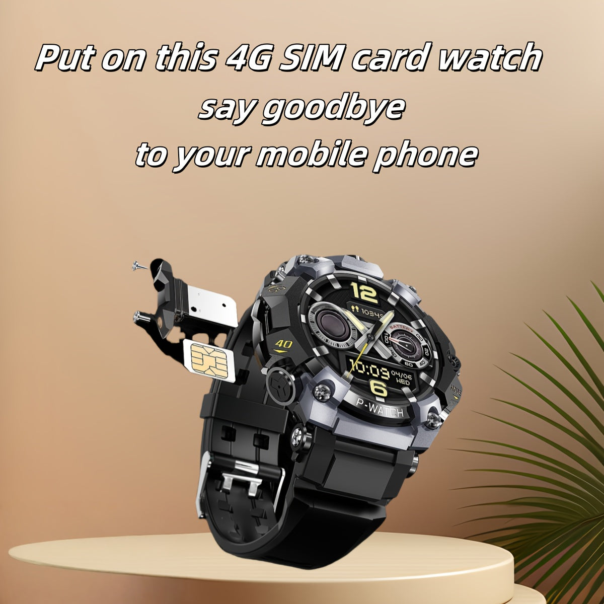 4G smart watch SIM card 4G watch with camera 4G Android Smart Watch with GPS