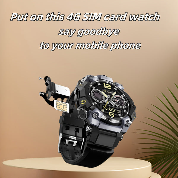 4G smart watch SIM card 4G watch with camera 4G Android Smart Watch with GPS