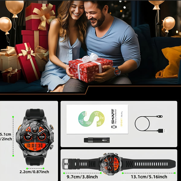 ECWORD Outdoor Sports Smartwatch - 1.7\