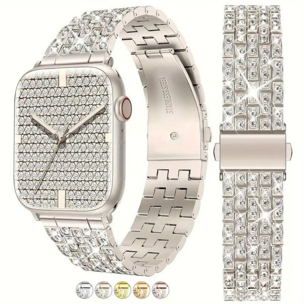 Shiny Women'S Watch Band for Apple Watch