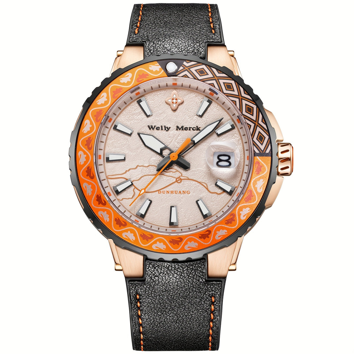 Chinese Style Men's Watch - Miyota 8215 Movement Automatic Watches for Men