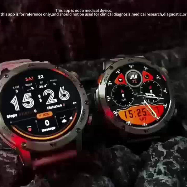 TKTKYY Men'S Smart Watch with 100+ Sport Modes, Wireless Calls