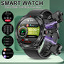 2025 new Men's smart watch, built-in TWS wireless headset, supports wireless calls, message push