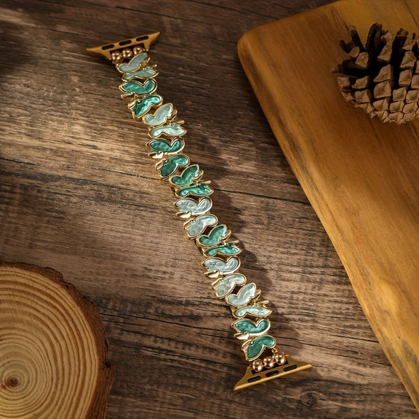 Luxury Alloy Butterfly Bracelet Strap for Apple Watch