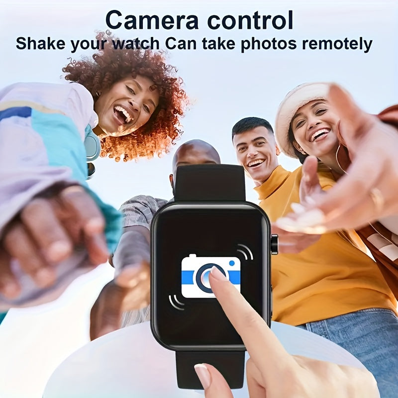 2025 First Smartwatch with Camera, Audio & Video Recording, 1.91