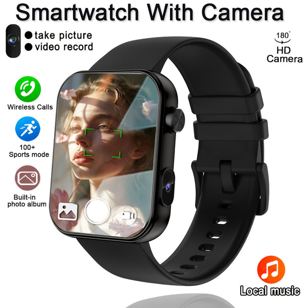 2025'S First Smart Watch That Can Take Photos, Record Audio, and Video, Equipped with Built-in Camera