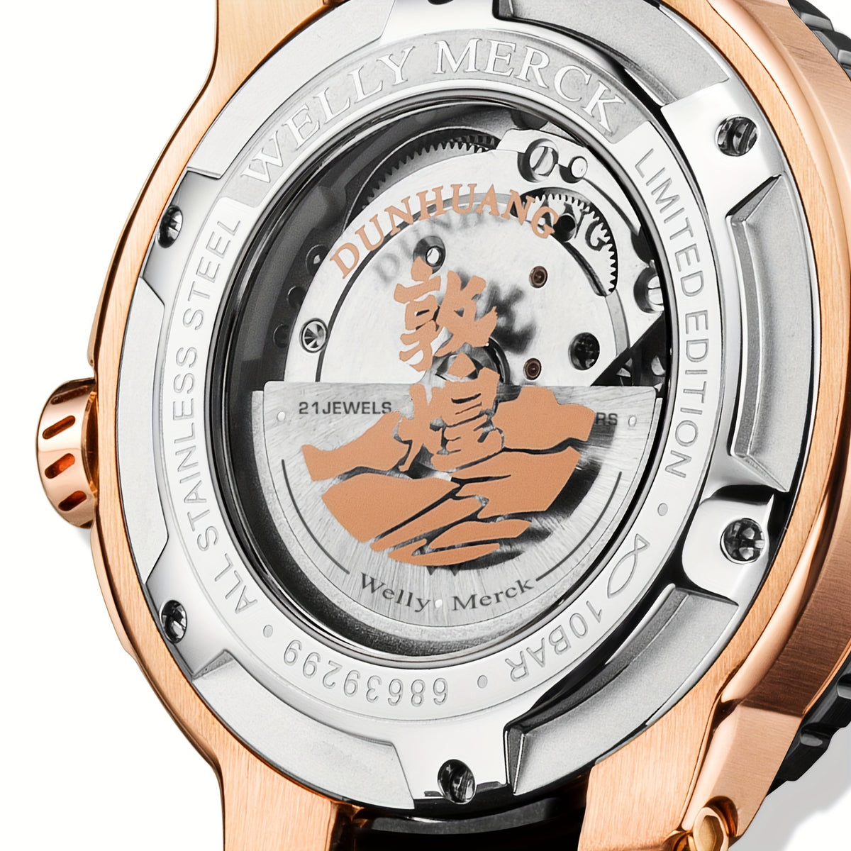 Chinese Style Men's Watch - Miyota 8215 Movement Automatic Watches for Men