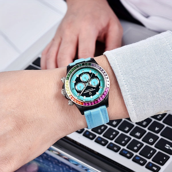 Luxury Mechanical Watch PAGANI DESIGN Men's Watch | Multifunctional Mechanical Luxury Stainless Steel Calendar