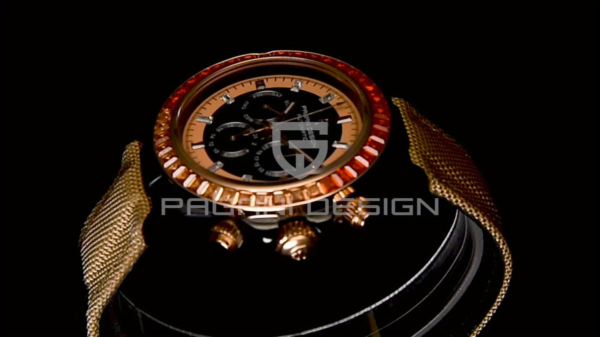 Luxury Mechanical Watch PAGANI DESIGN Men's Watch | Multifunctional Mechanical Luxury Stainless Steel Calendar