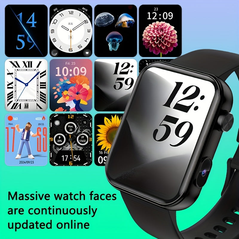 2025'S First Smart Watch That Can Take Photos, Record Audio, and Video, Equipped with Built-in Camera