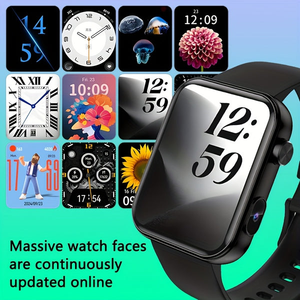 2025'S First Smart Watch That Can Take Photos, Record Audio, and Video, Equipped with Built-in Camera