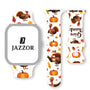 Thanksgiving Apple Watch Band A Thanksgiving-Themed Silicone Watch Band Designed Specifically for The Apple for iwatch