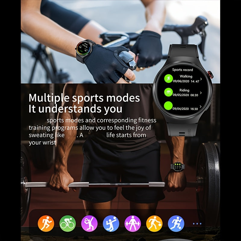 2025 New GT6 Pro Smartwatch, 1.46-inch 360 * 360 High-definition Screen, GPS Motion Trajectory, AI Voice