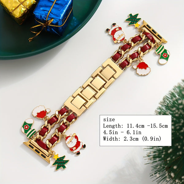Christmas Charm Bracelet Christmas Charm Stretch Bracelet