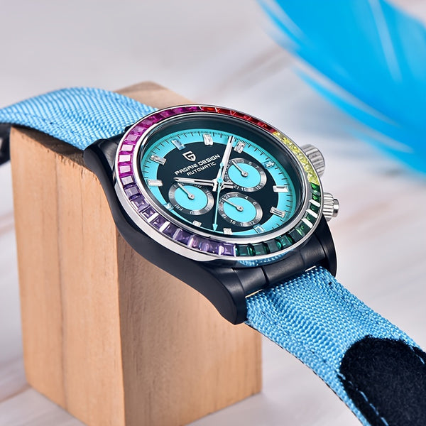 Luxury Mechanical Watch PAGANI DESIGN Men's Watch | Multifunctional Mechanical Luxury Stainless Steel Calendar