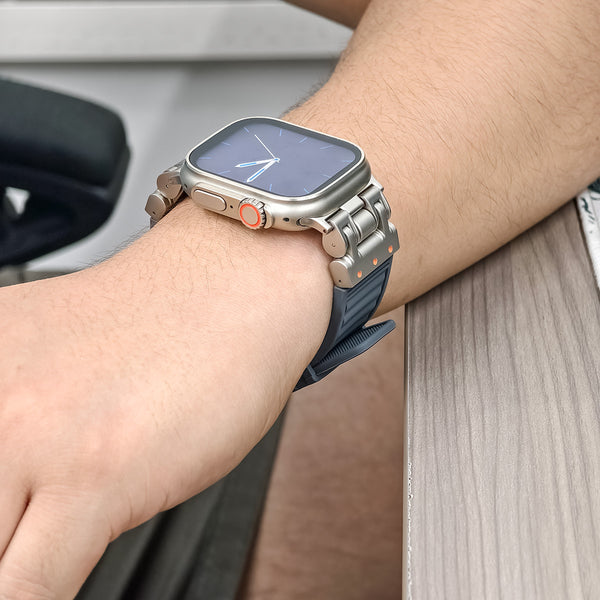 1pc Silicone Watch Band Soft Durable 1pc Silicone Sport Watch Band | Replacement Strap for iWatch Series 10