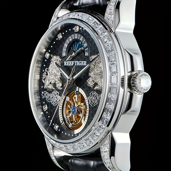 Men's Automatic Mechanical Watch Business Men's Watch Chinese Style Fashion Waterproof Men's Watch