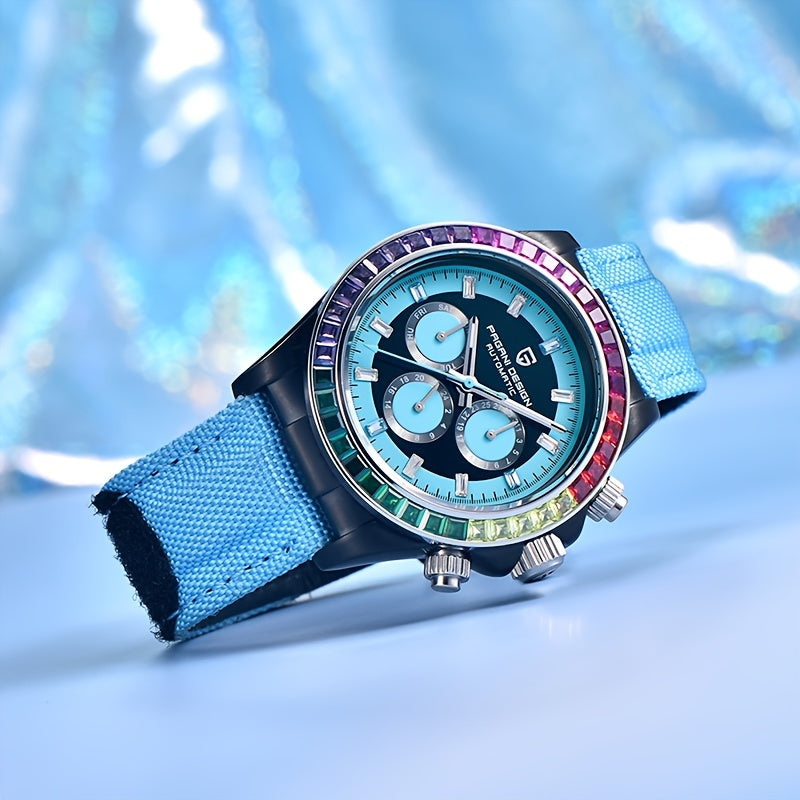 Luxury Mechanical Watch PAGANI DESIGN Men's Watch | Multifunctional Mechanical Luxury Stainless Steel Calendar