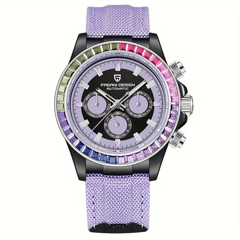 Luxury Mechanical Watch PAGANI DESIGN Men's Watch | Multifunctional Mechanical Luxury Stainless Steel Calendar