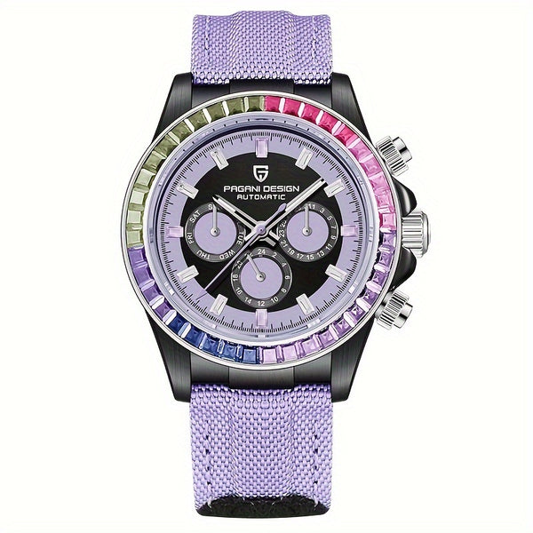 Luxury Mechanical Watch PAGANI DESIGN Men's Watch | Multifunctional Mechanical Luxury Stainless Steel Calendar