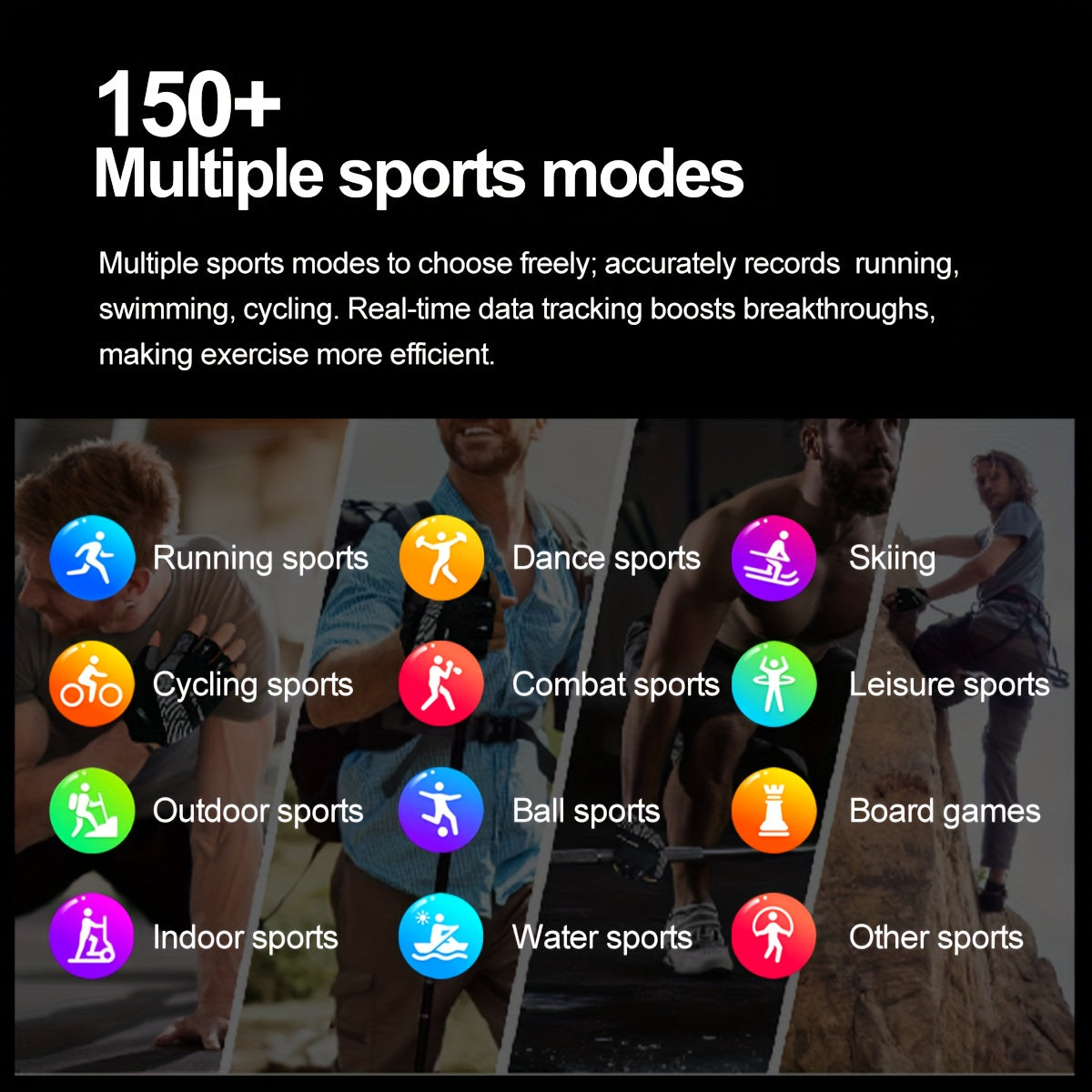 2025 new GT4 outdoor smart watch, equipped with a 1.53-inch high-definition screen