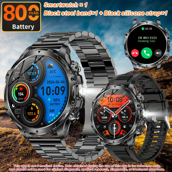 The Latest Smart Watch of 2025 (For Answering\u002FMaking Calls), with 2 Watch Straps, Battery