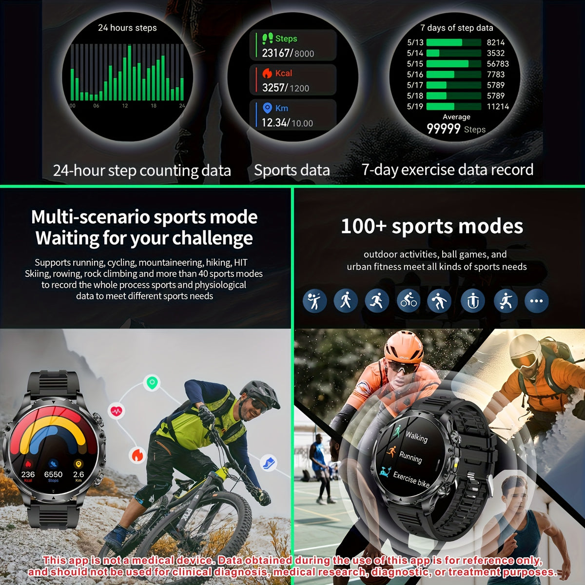 The Latest Smart Watch of 2025 (For Answering\u002FMaking Calls), with 2 Watch Straps, Battery