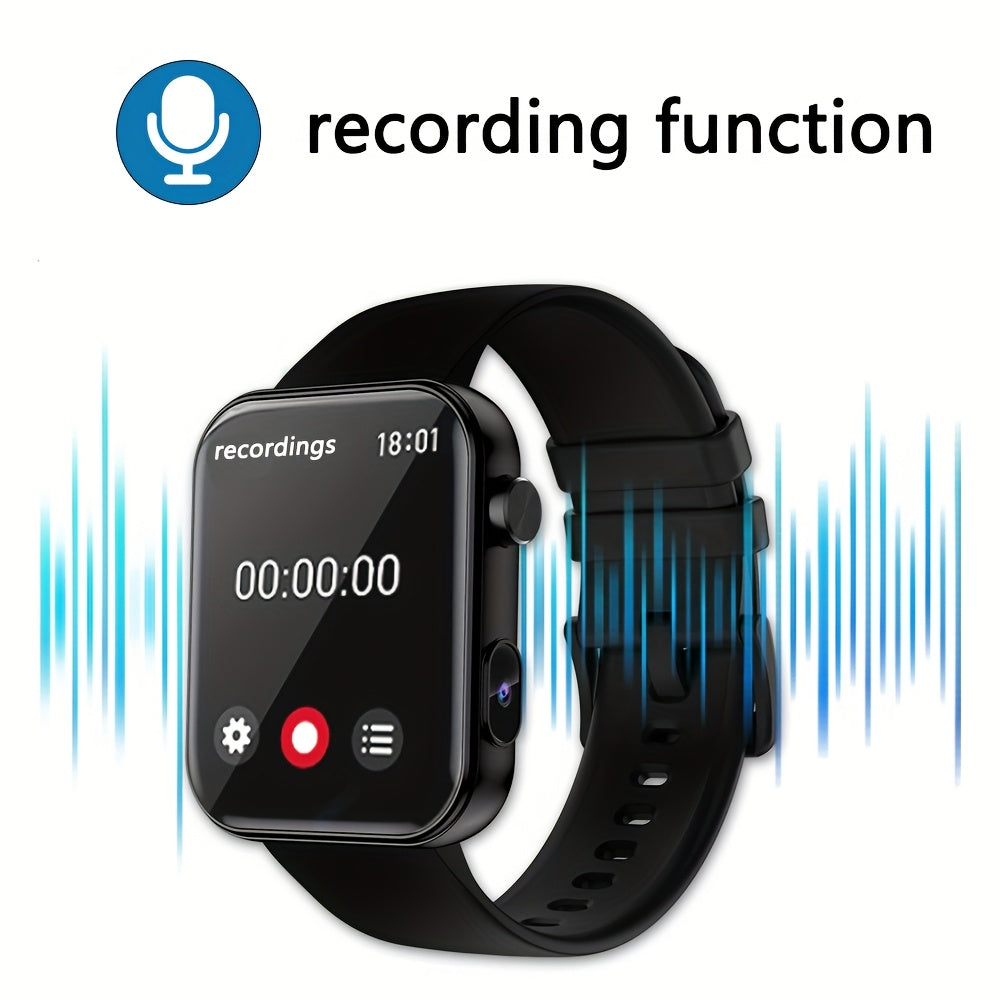 2025'S First Smart Watch That Can Take Photos, Record Audio, and Video, Equipped with Built-in Camera