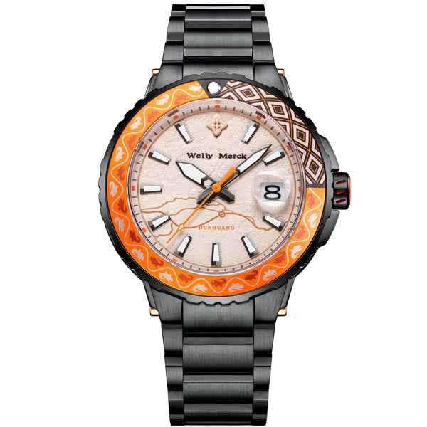 Chinese Style Men's Watch - Miyota 8215 Movement Automatic Watches for Men