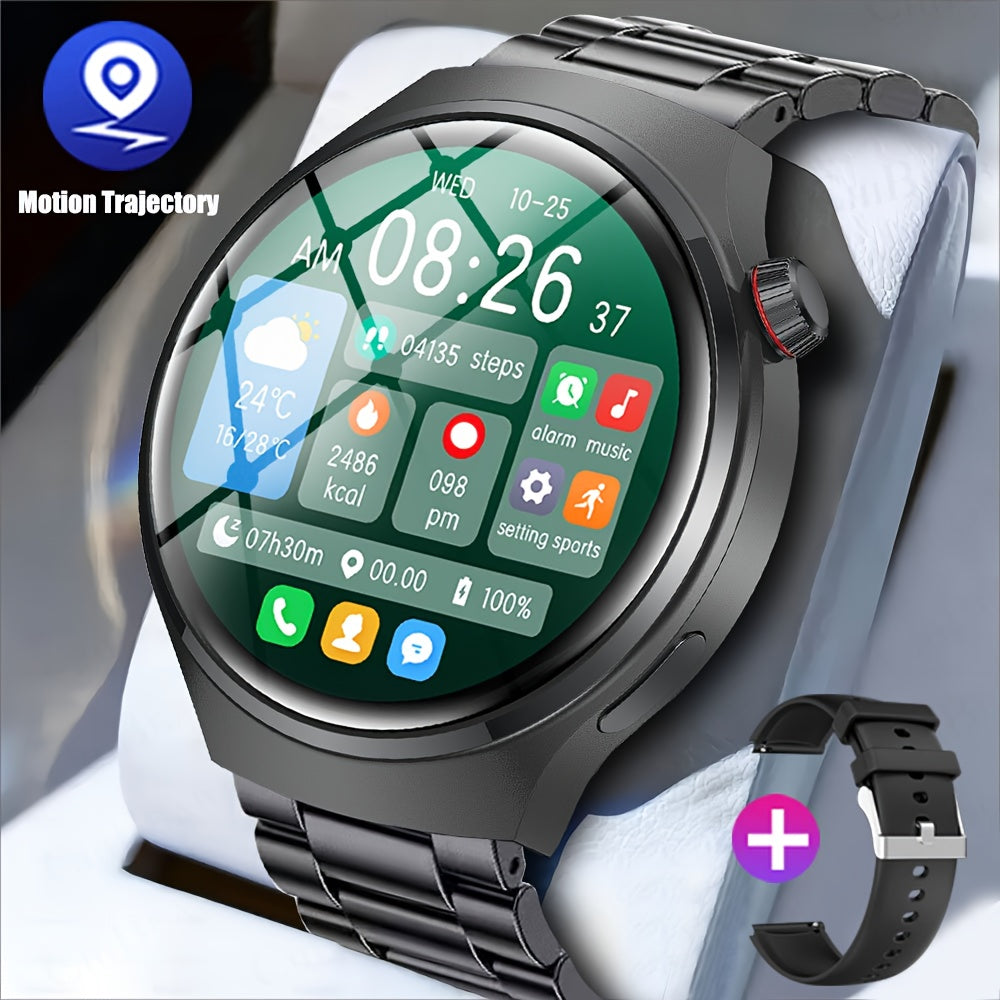 2025 new GT4 outdoor smart watch, equipped with a 1.53-inch high-definition screen