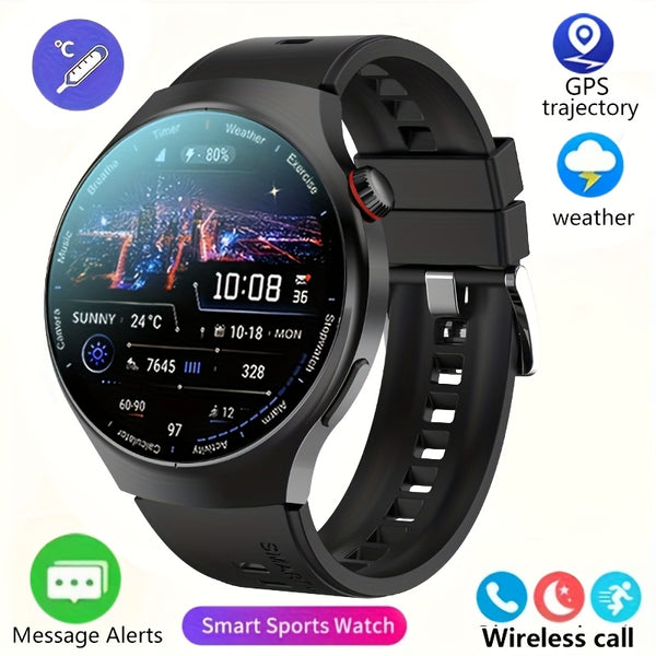 2025 New GT6 Pro Smartwatch, 1.46-inch 360 * 360 High-definition Screen, GPS Motion Trajectory, AI Voice