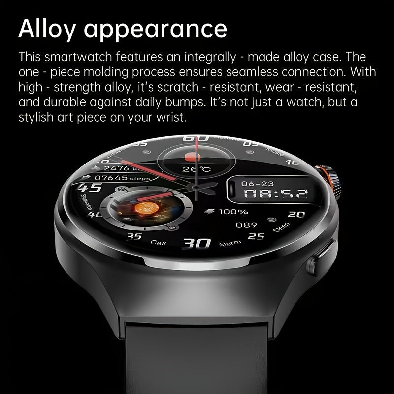 2025 New GT6 Pro Smartwatch, 1.46-inch 360 * 360 High-definition Screen, GPS Motion Trajectory, AI Voice