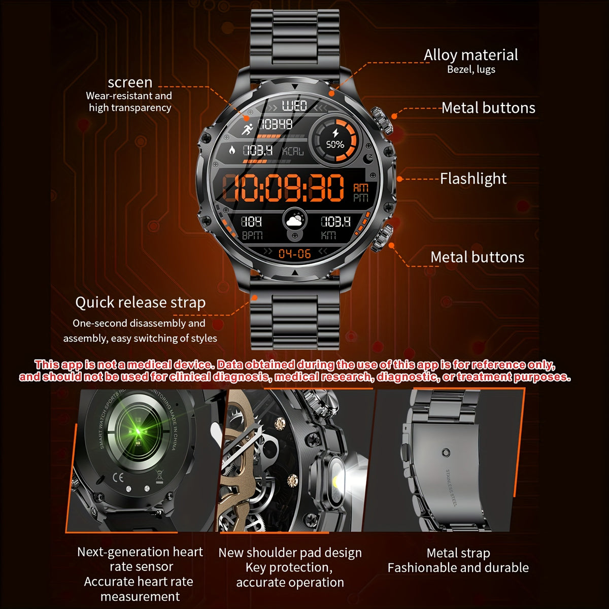 The Latest Smart Watch of 2025 (For Answering\u002FMaking Calls), with 2 Watch Straps, Battery