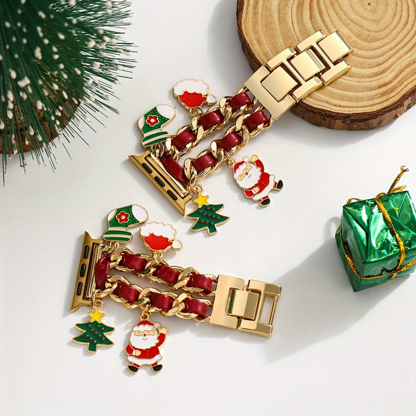 Christmas Charm Bracelet Christmas Charm Stretch Bracelet