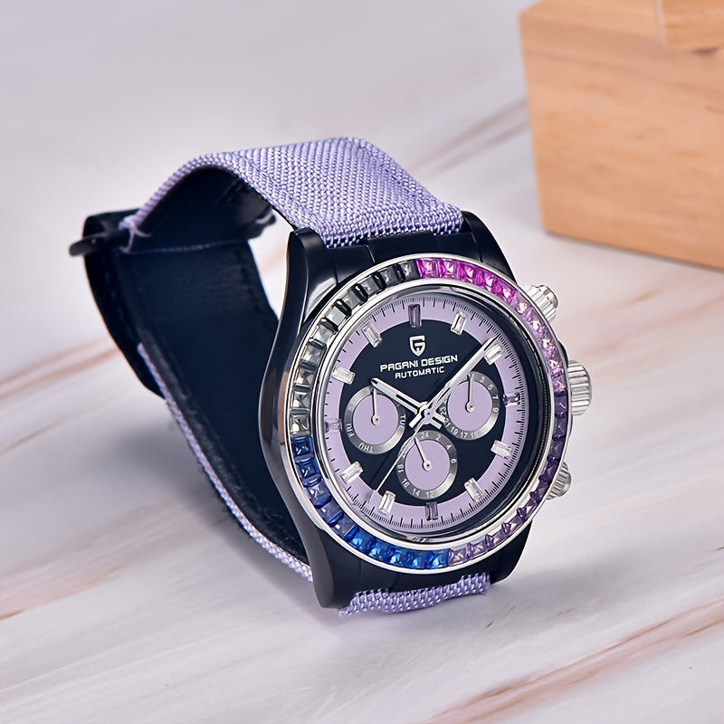 Luxury Mechanical Watch PAGANI DESIGN Men's Watch | Multifunctional Mechanical Luxury Stainless Steel Calendar