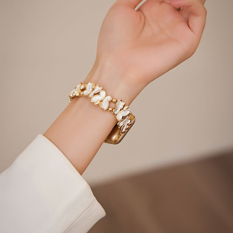 Luxury Alloy Butterfly Bracelet Strap for Apple Watch