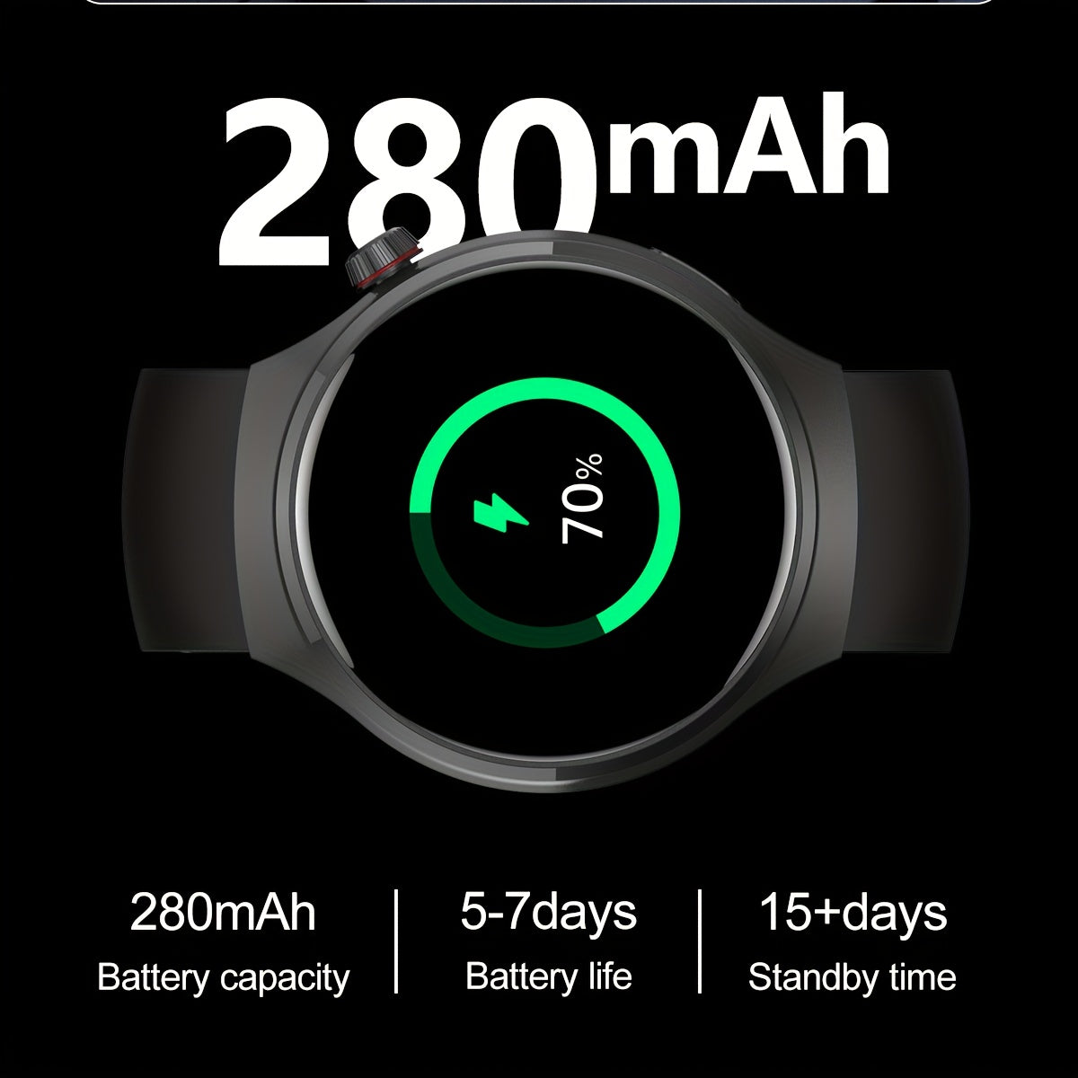 2025 new GT4 outdoor smart watch, equipped with a 1.53-inch high-definition screen