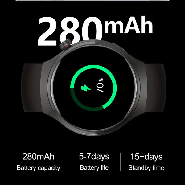 2025 new GT4 outdoor smart watch, equipped with a 1.53-inch high-definition screen