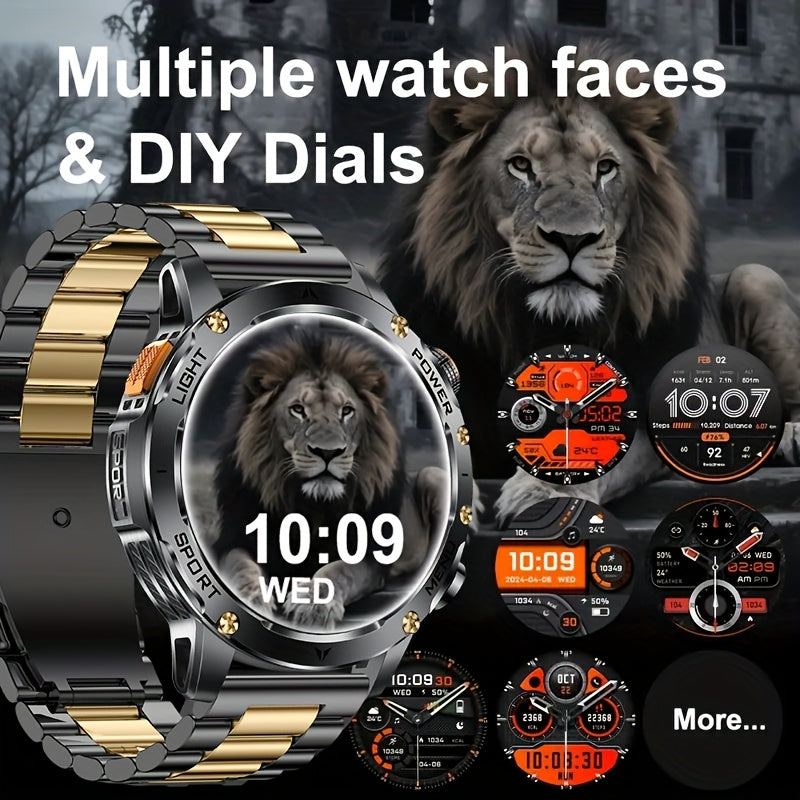 TKTKYY Men'S Smart Watch with 100+ Sport Modes, Wireless Calls