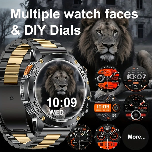 TKTKYY Men'S Smart Watch with 100+ Sport Modes, Wireless Calls