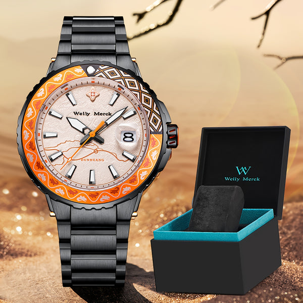 Chinese Style Men's Watch - Miyota 8215 Movement Automatic Watches for Men