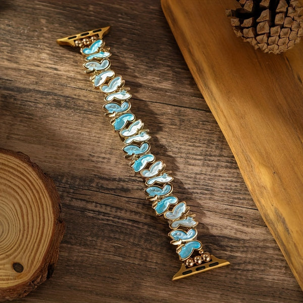 Luxury Alloy Butterfly Bracelet Strap for Apple Watch