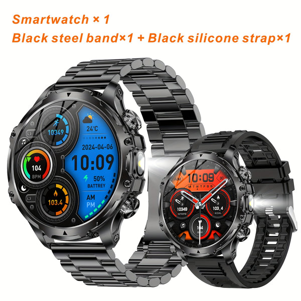 The Latest Smart Watch of 2025 (For Answering\u002FMaking Calls), with 2 Watch Straps, Battery