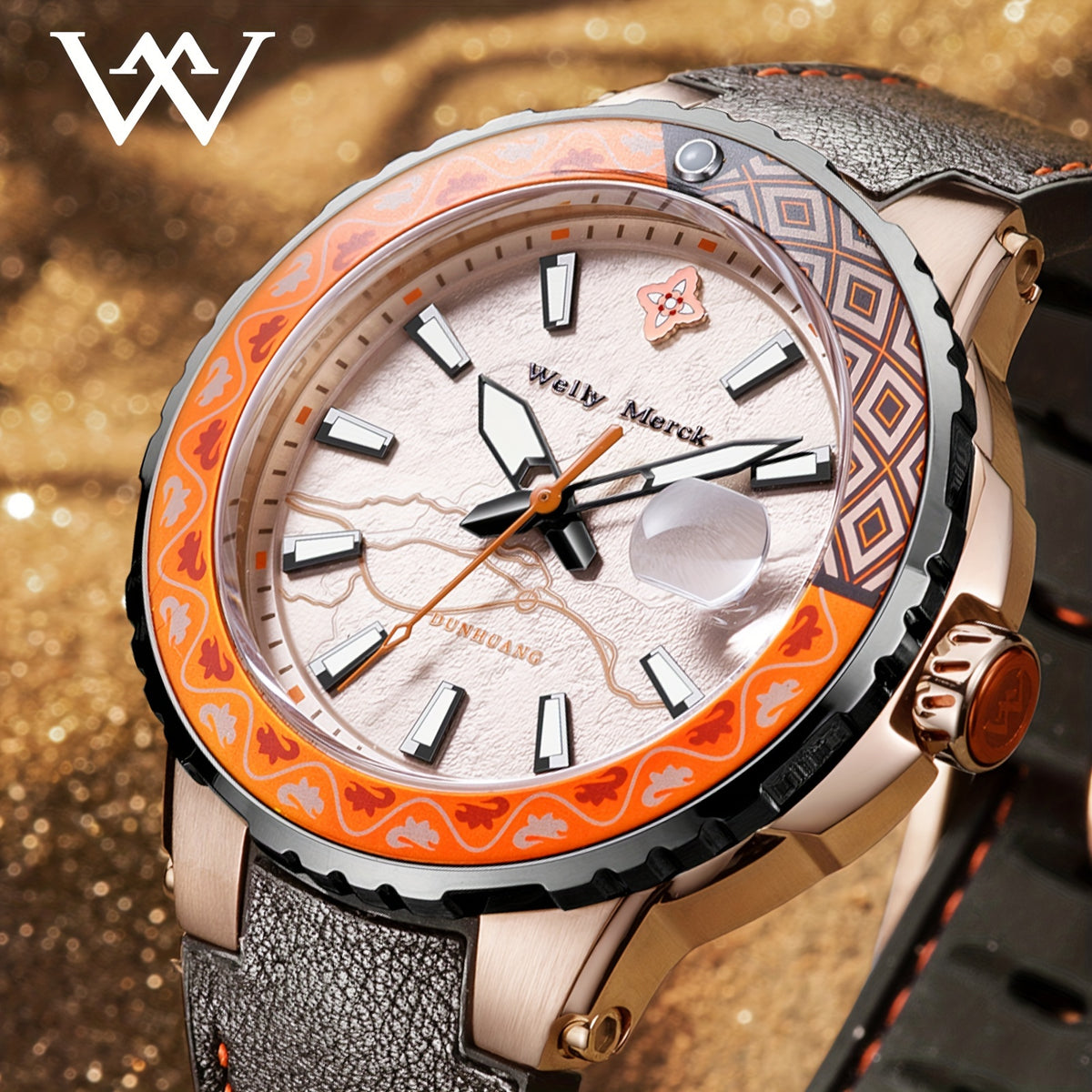 Chinese Style Men's Watch - Miyota 8215 Movement Automatic Watches for Men