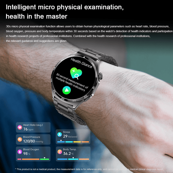 Marsyu Smartwatch with Wireless 5.0 Calls, 440mAh Long-Lasting Battery, 1.43\